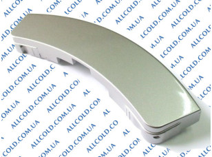 Ручка люка Samsung DC64-00561F(A) срібляста без сходинки DHL000SA