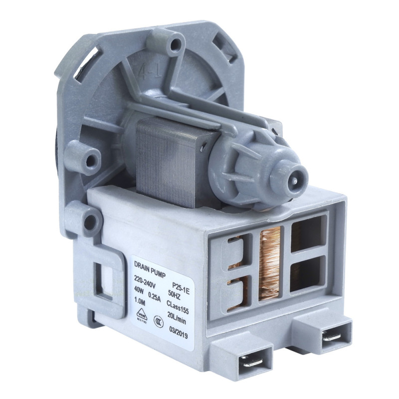 Насос P25-1E 40W 0.2A 20L/min YPW1005 3-заскочки клем ззаду