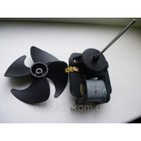 Вентилятор no frost FR-34 Swiss з крильчаткою (вал довжина 60 мм, діам 3,1 мм)