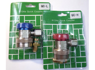 Заправна муфта комплект QC-L + QC-Н /автомобіл.