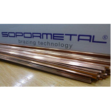 Припій міднофосфорний SOPORMETAL (Португалія) 0% 2Х2Х500мм, 1кг