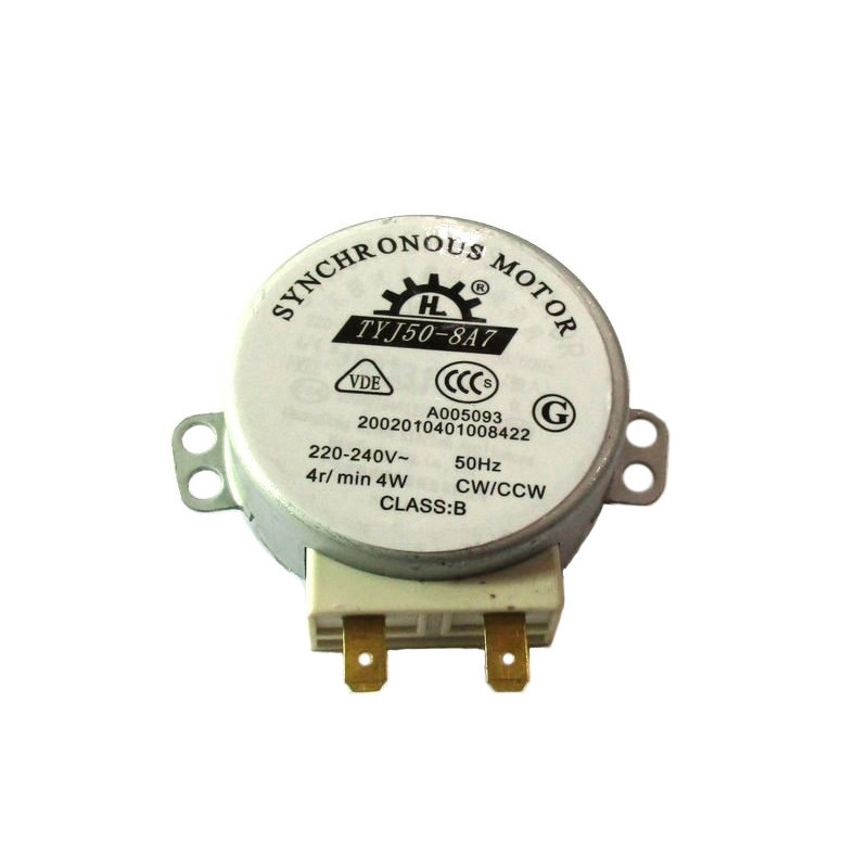 "Мотор мікрохвильової печі TYJ50-8A7 (MDS-4A) 4W 4rpm 220-240VAC синокул