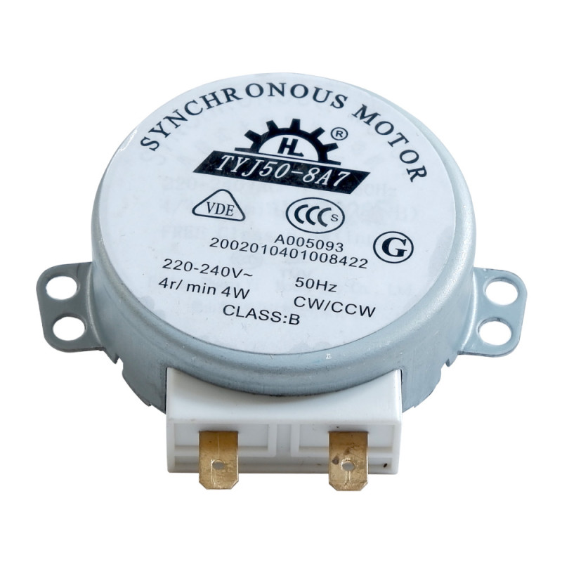 "Мотор мікрохвильової печі TYJ50-8A7 (MDS-4A) 4W 4rpm 220-240VAC синокул
