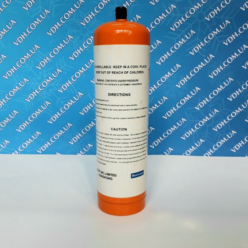 Фреон R-407 С (0,65кг.) посилений сталевий під клапан шредера