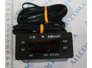 Електронний блок ELITECH EL 974 !! Китай !!!!! (дводатчиковий)